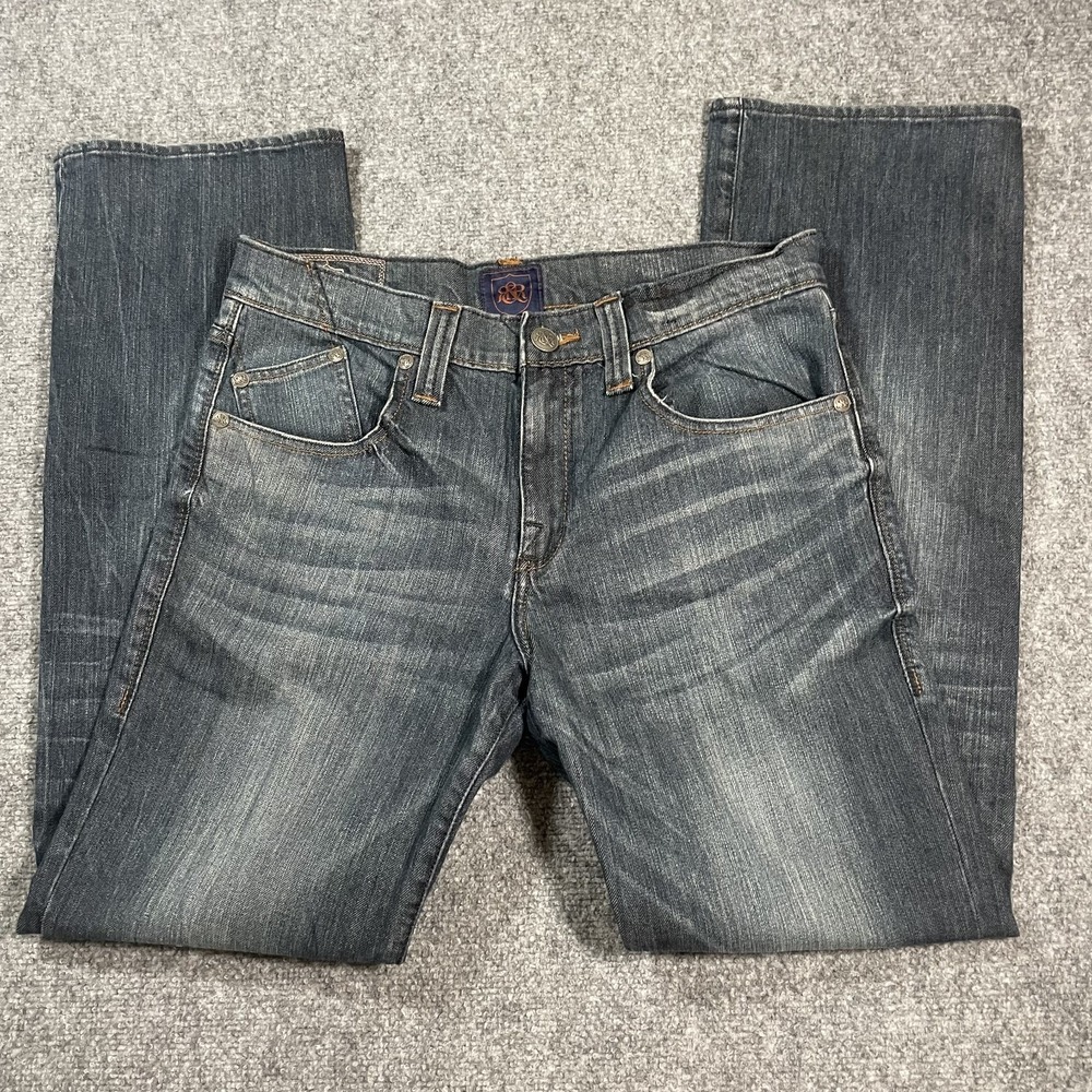 Rock & Republic Jeans Jagger Mens 34x32 (fits 33x31) Straight Leg Relax Grunge